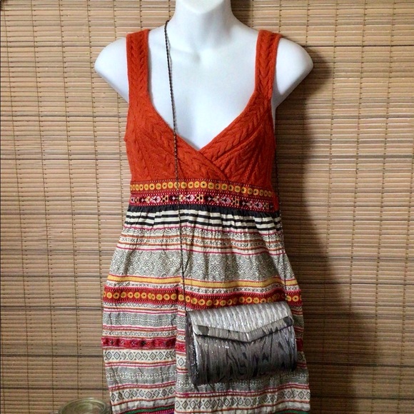 Vintage silver thread clutch/shoulder bag - Picture 2 of 15